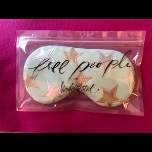 Free People Vegan Leather Eye Mask.